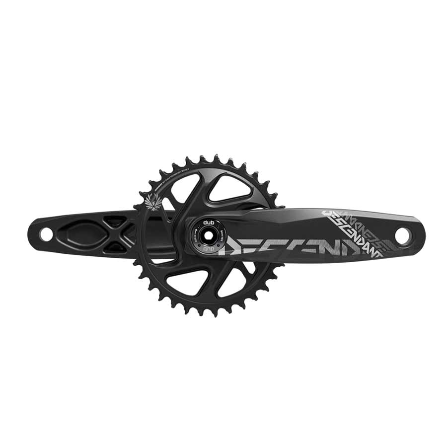 Truvativ Descendant DH DUB83 MTB Cranksets, 165mm, Black, DH