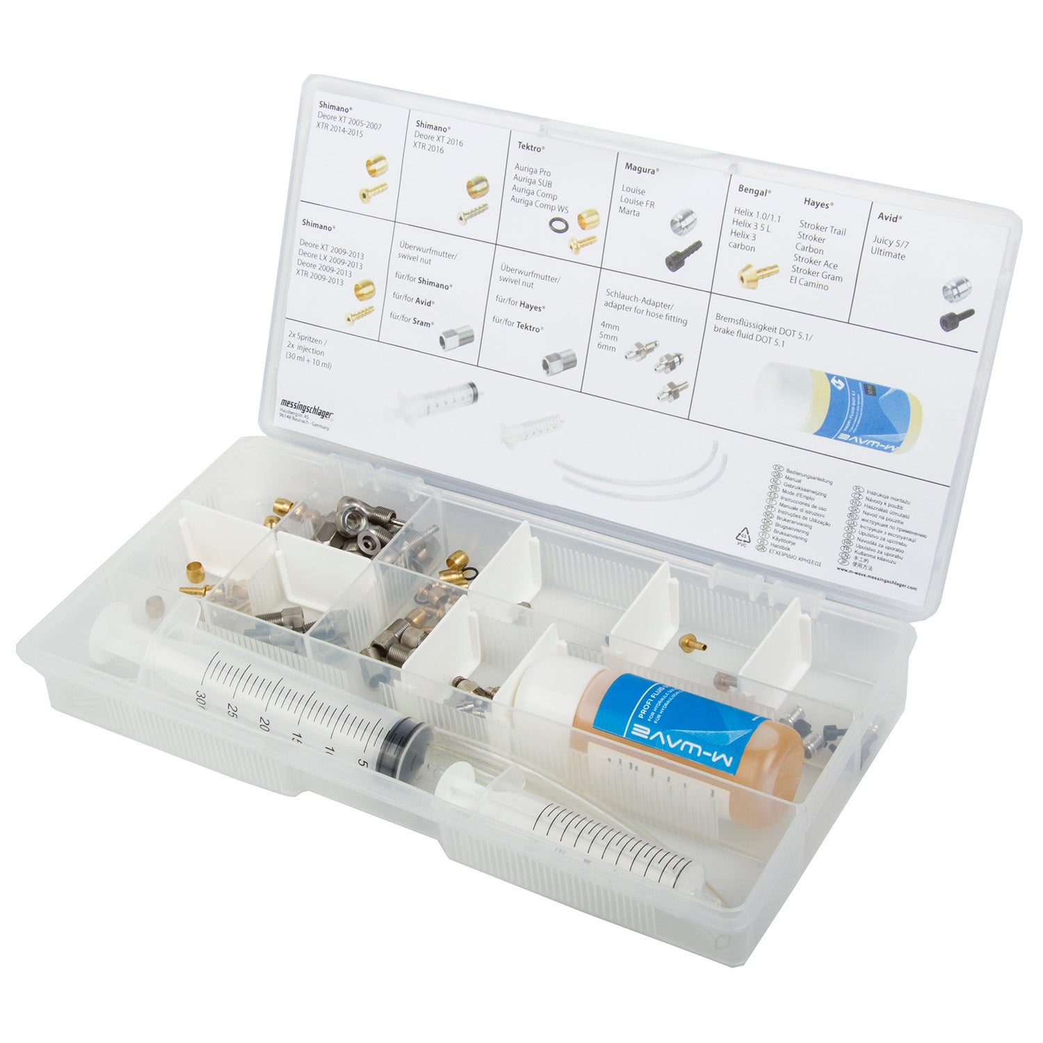 M-Wave Brake Doc Box Bleeding Kit for Disc Brakes