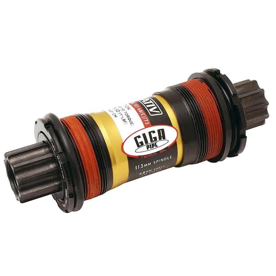 Truvativ Giga Pipe Team SL Bottom Bracket, 68mm, 108mm, Steel, Black, 00.6415.007.000