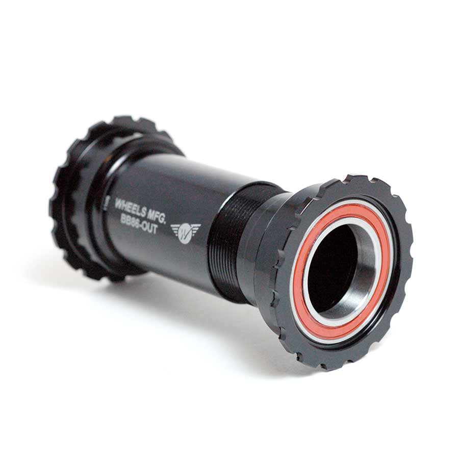 Wheels Manufacturing BB86-Out  ACB Press Fit, Shimano, BB Shell: 86.5mm, Dia.: 41mm, Axle: 24mm, ACB, Black, BB86-OUT-AC
