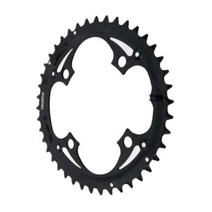 Truvativ 9 Speed Steel 104mm BCD, 4-Bolt, Outer Chainring, For 22/33/44, Steel, Black, 11.6215.015.000