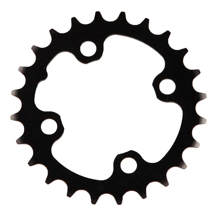 Truvativ 9 Speed Alloy 64mm BCD, 4-Bolt, Inner Chainring, For MTB triple, Aluminum, Black, 11.6215.093.000