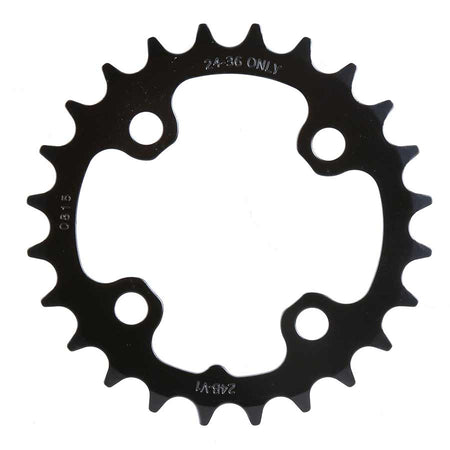 Truvativ 9 Speed Steel 64mm BCD, 4-Bolt, Inner Chainring, For MTB triple, Steel, Black, 11.6215.066.000