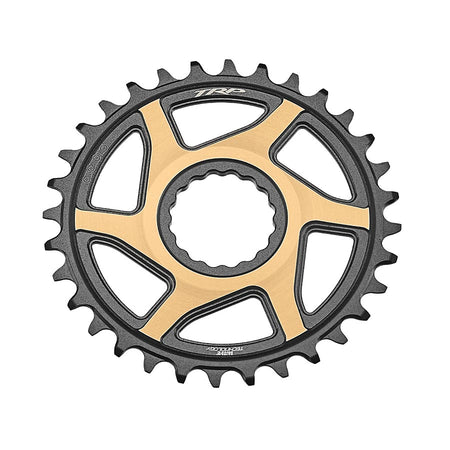 TRP EVO 30T Chainring, 34, Speed: 12, BCD: Direct Mount, Front, Aluminum, Black