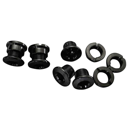 Truvativ Chainring Bolt  Kit 4-arm, Triple, Steel/Steel Black