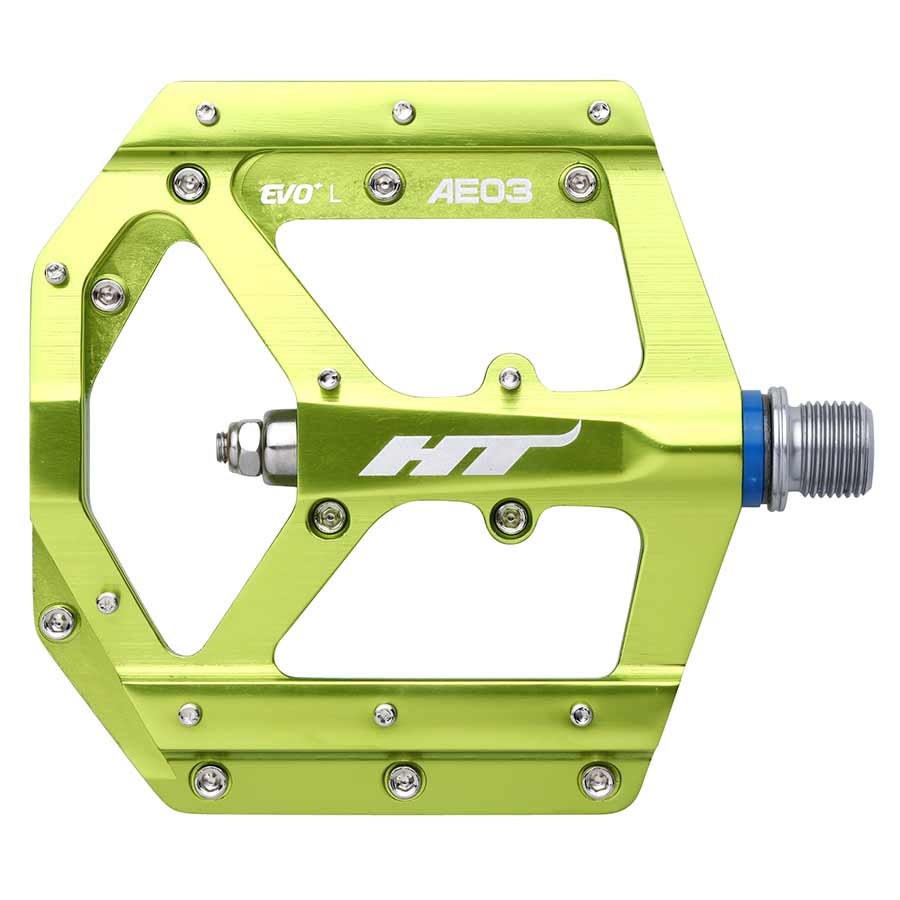 HT Components AE03, EVO+ Pedals,
Green, Pair