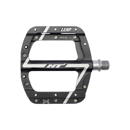 HT Components ANS08 Leap Platform Pedals, Black, Pair