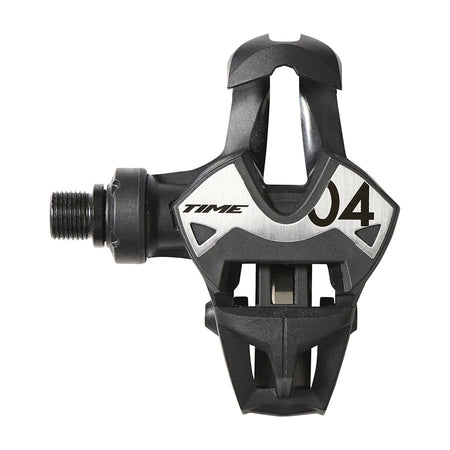 TIME Xpresso 4 Clipless Road Pedals, Body: Composite, Spindle: Steel, 9/16'', Black, Pair