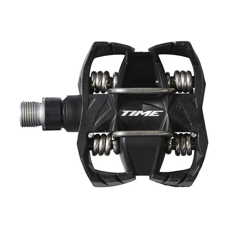 TIME ATAC MX 4 Clipless MTB Pedals, Body: Composite, Spindle: Steel, 9/16'', Black, Pair