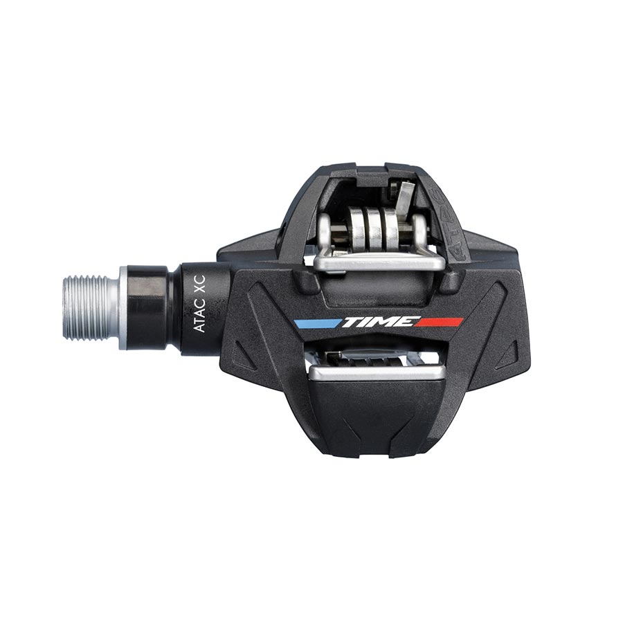 TIME ATAC XC 6 Clipless MTB Pedals, Body: Carbon, Spindle: Steel, 9/16'', Black, Pair