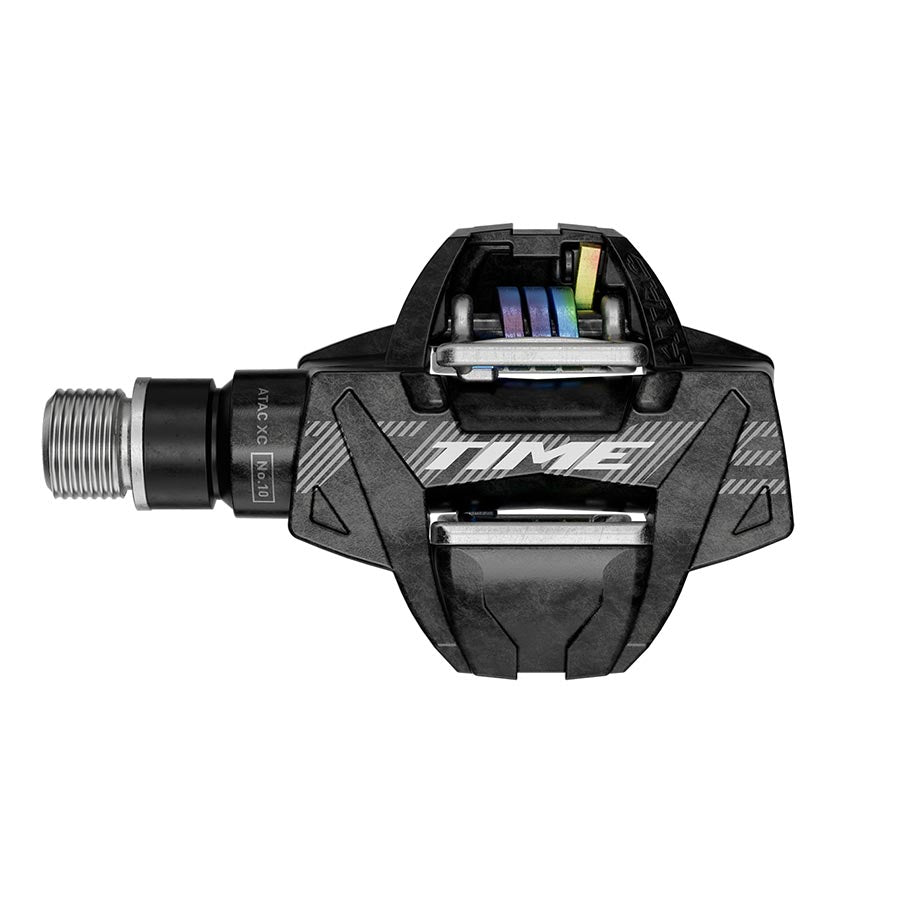 TIME XC 10 B1 Clipless MTB Pedals, Body: Carbon, Spindle: Steel, 9/16'', Carbon, Pair