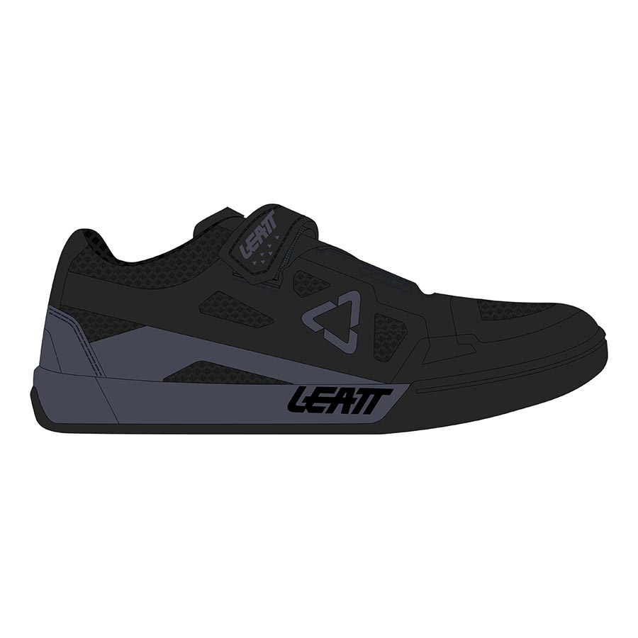 Leatt 5.0 Men (clip) MTB Shoes, Stealth, 10