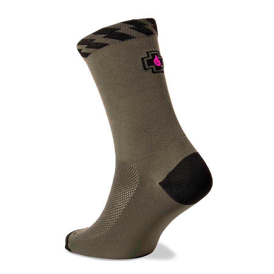 Muc-Off Technical Riders Socks, Green, M