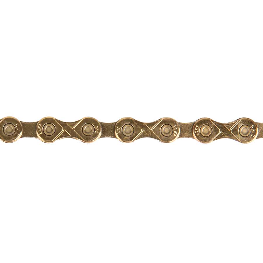 KMC X10 Gold Speed Chain, Ti Gold 116L