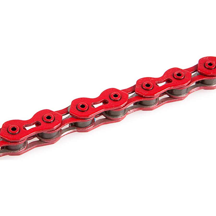 KMC K1SL Wide Speed Chain, Speed: 1, 1/8'', Links: 100, Red