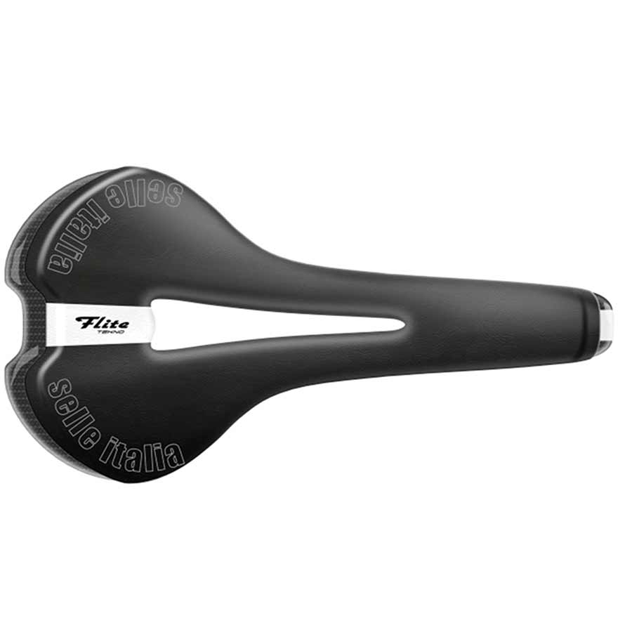 Selle Italia Flite Tekno Flow Saddle, 275 x 145mm, 132g, Black