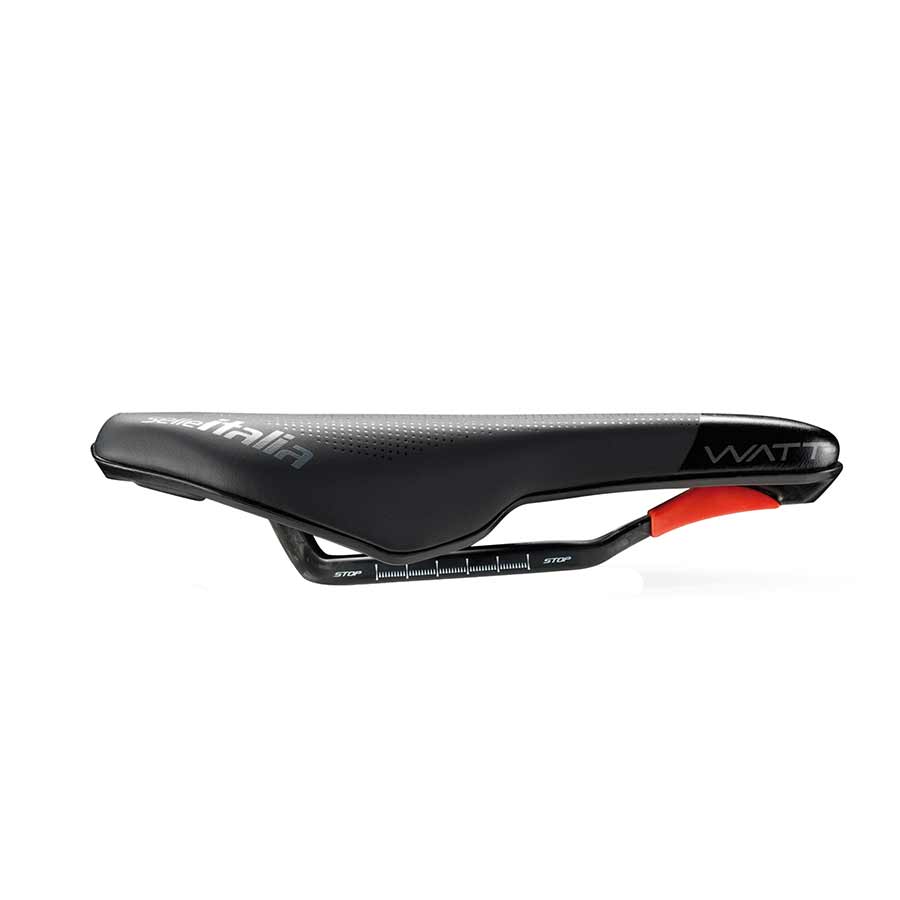 Selle Italia WATT Superflow Kit Carbonio, Saddle, 255 x 135mm, Unisex, 190g