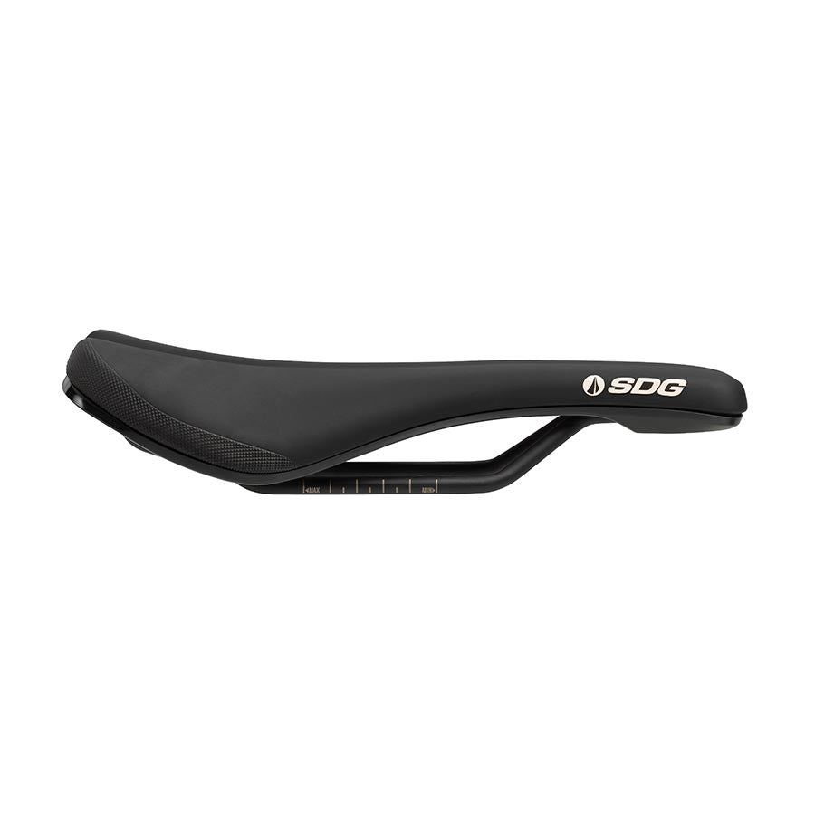 SDG Components Bel-Air V3 Steel Mountain Saddles, 260 x 140mm, Unisex, 318g, Black/White