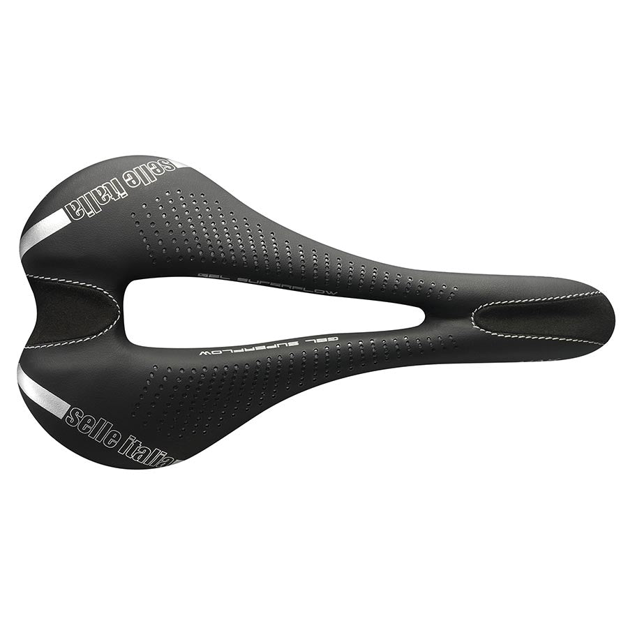 Selle Italia Max SLR Boost Gel Superflow, Saddle, 248 x 155mm, Unisex, 218g, Black