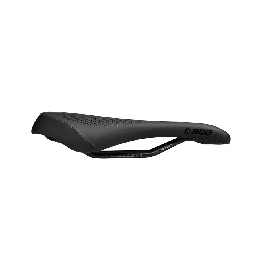 SDG Components Allure V2 Lux-Alloy Mountain Saddles, 260 x 140mm, Women, 245g, Black