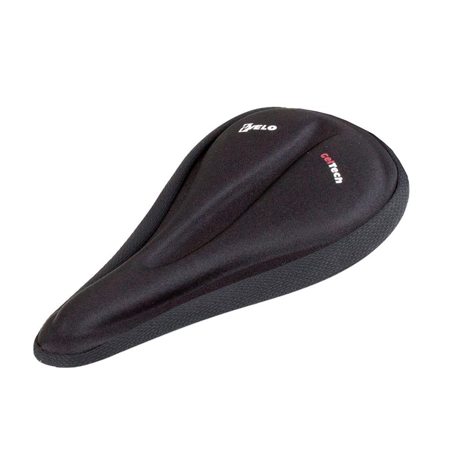 Velo GelTech Anatomic Saddle Cover, 172 x 283mm, Black