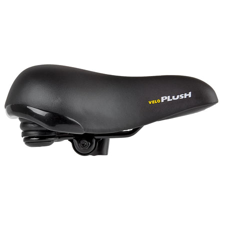 Velo, Elasto D2 Plush Comfort, Saddle, 264 x 220mm, 854g, Black