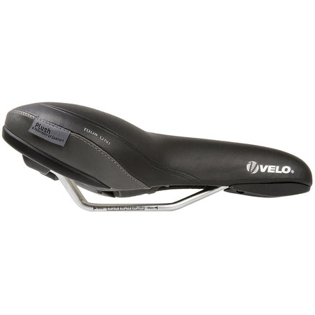 Velo, Tour Uni Comfort, Saddle, 261 x 171mm, 398g, Black