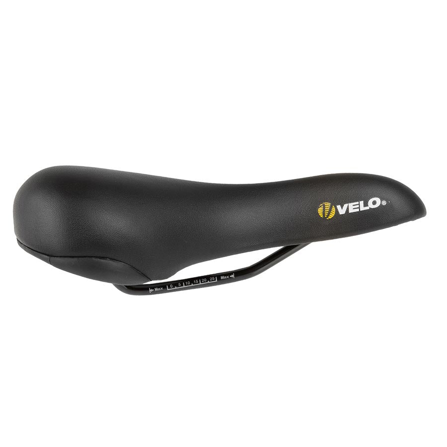 Velo, Tour L2, Saddle, 252 x 190mm, 389g, Black