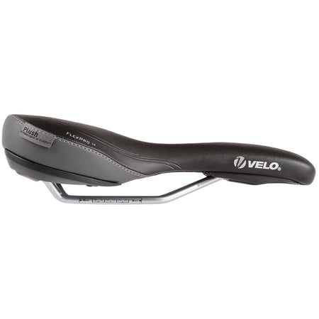 Velo Flex Pro Racing Road Saddle, 263 x 158mm, 363g, Black