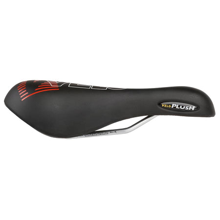 Velo, Plush Gel D1, Saddle, 267 x 168mm, 478g, Black