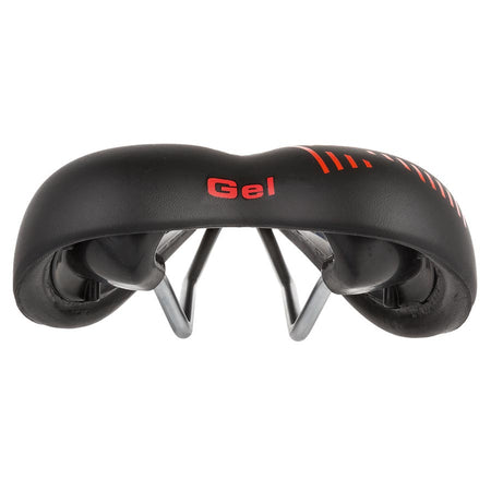 Velo Plush Gel D1 Recreational Saddle, 267 x 168mm, 478g, Black