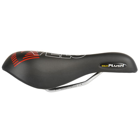 Velo, Plush Gel D1, Saddle, 267 x 168mm, 478g, Black