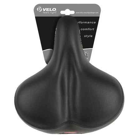 Velo, SC Comfort, Saddle, 268 x 245mm, 829g, Black