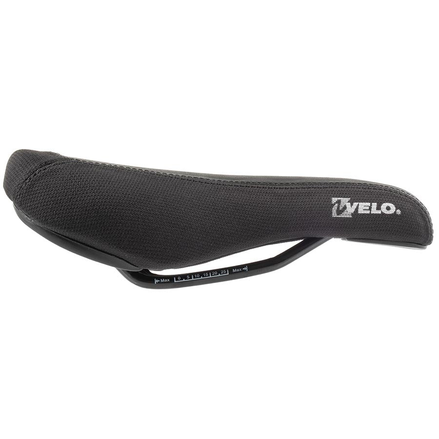 Velo Mellow Saddle, 247 x 137mm, Black