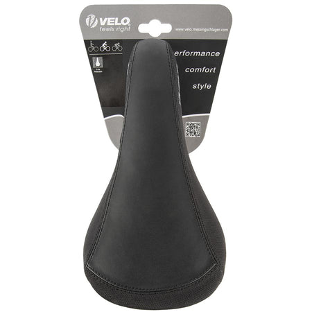 Velo, Mellow, Saddle, 247 x 137mm, Black