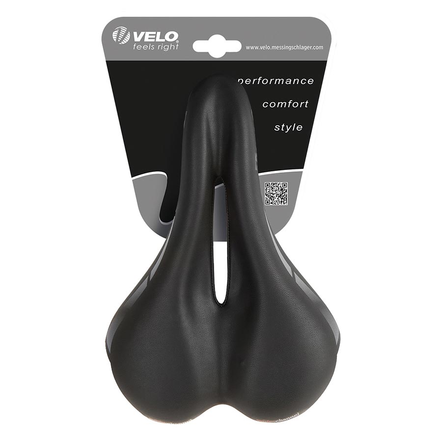 Velo, WC Touring, Saddle, 270 x 175mm, 358g, Black