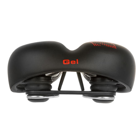 Velo, Plush Gel Elasto, Saddle, 275 x 213mm, Black