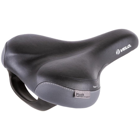 Velo, Tour E-Grip, Saddle, 287 x 190mm, 504g, Black