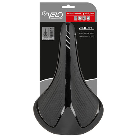 Velo, Fit Athlete BC, Saddle, 286 x 134mm, 244g