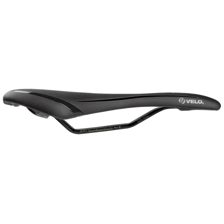 Velo Fit Athlete FC Mountain Saddles, 286 x 134mm, 248g, Black