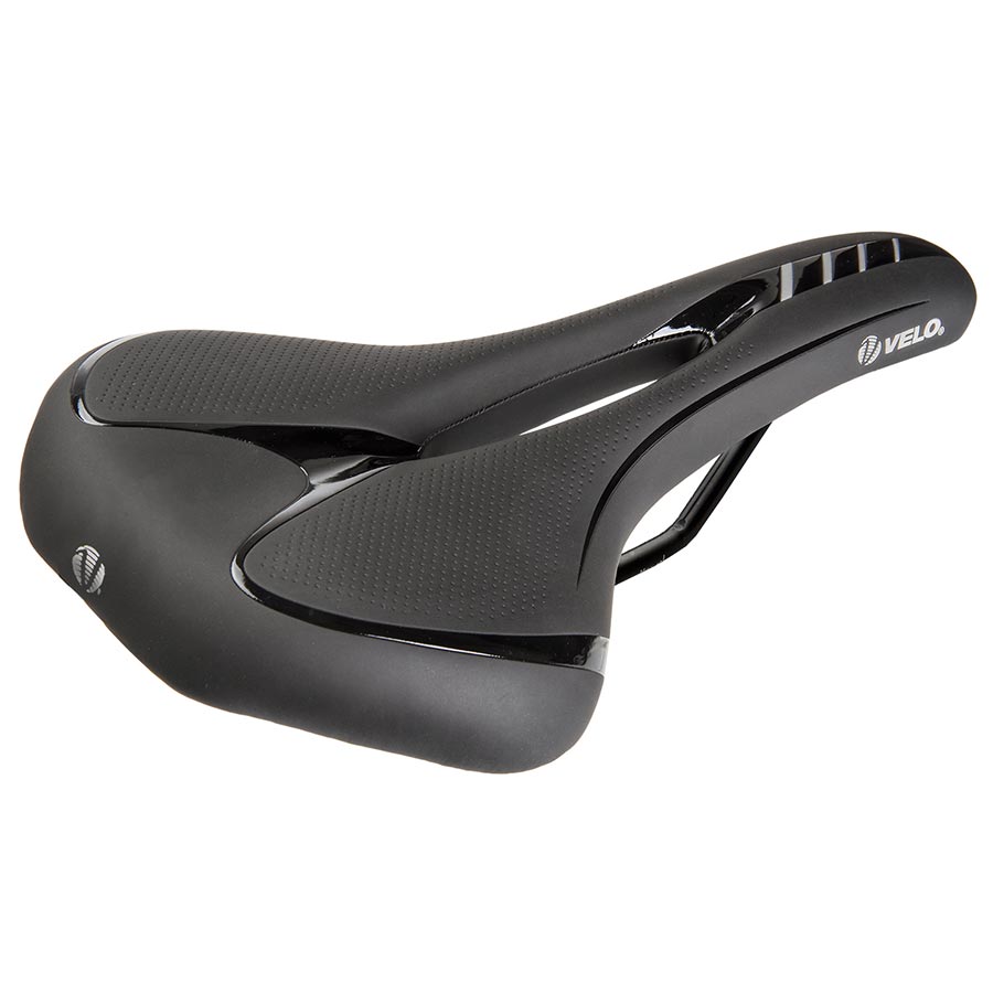 Velo, Fit Athlete FC, Saddle, 286 x 134mm, 248g, Black