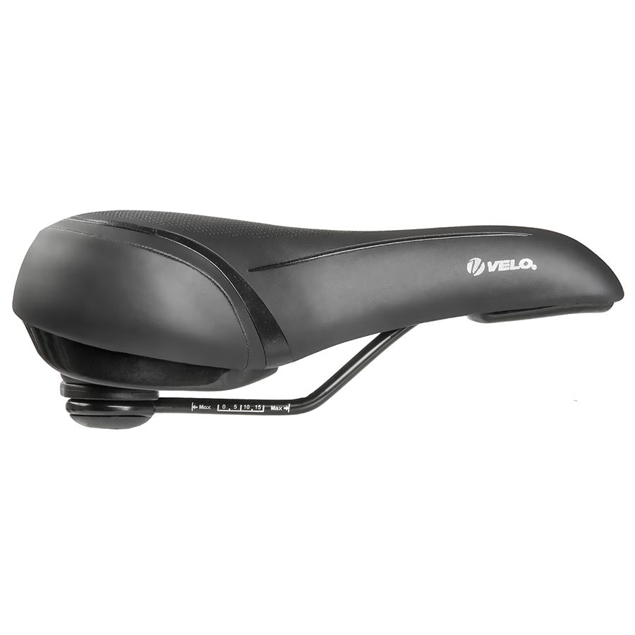 Velo, Fit B-Town, Saddle, 270 x 180mm, 566g, Black