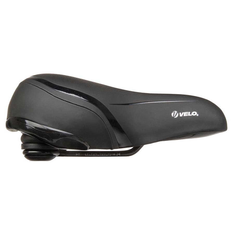 Velo, Fit B-Town, Saddle, 270 x 180mm, 566g, Black