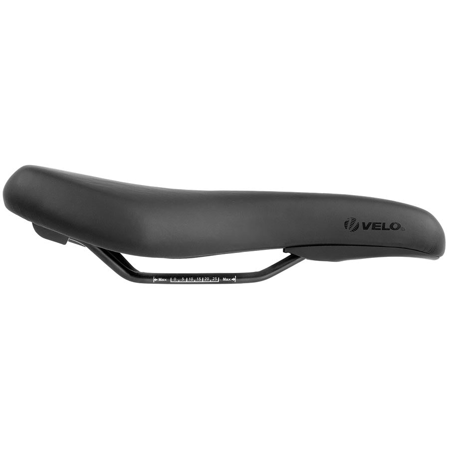 Velo, Tour Base, Saddle, 267 x 167mm, 418g, Black