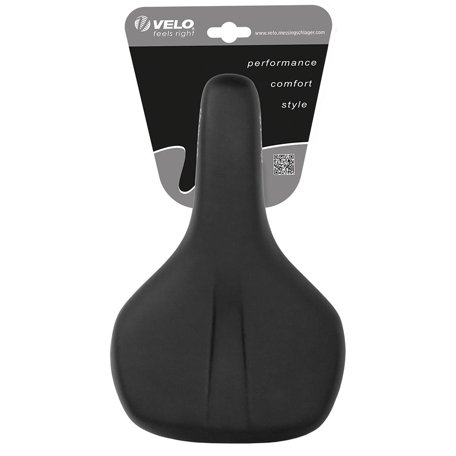 Velo, Tour Base, Saddle, 267 x 167mm, 418g, Black