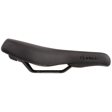 Velo, Tour Base, Saddle, 267 x 167mm, 418g, Black