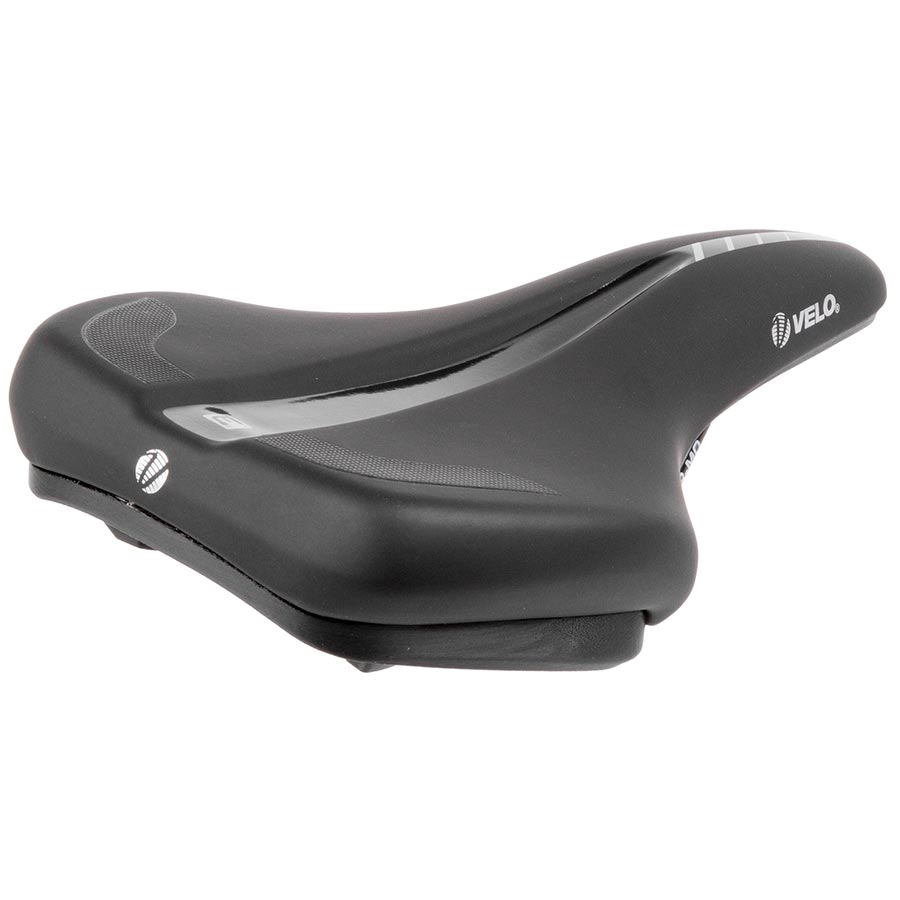 Velo, Fit E1, Saddle, 145 x 270mm, Black