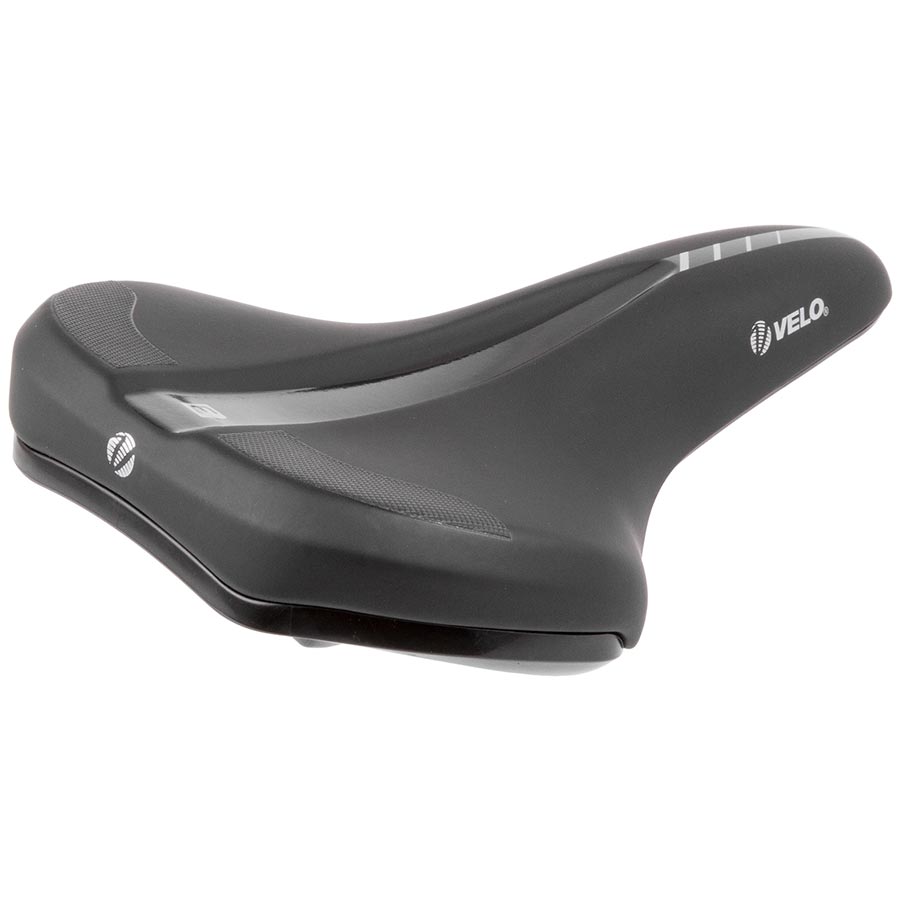 Velo, Fit E1, Saddle, 145 x 270mm, Black