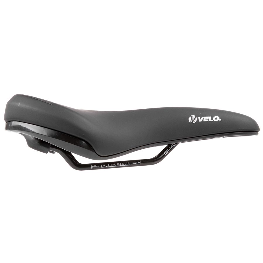 Velo, Fit E1, Saddle, 145 x 270mm, Black