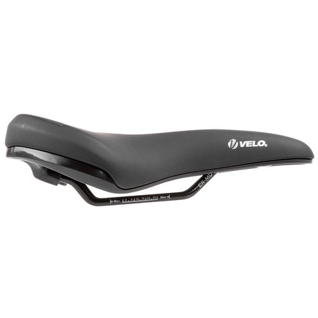 Velo, Fit E1, Saddle, 145 x 270mm, Black